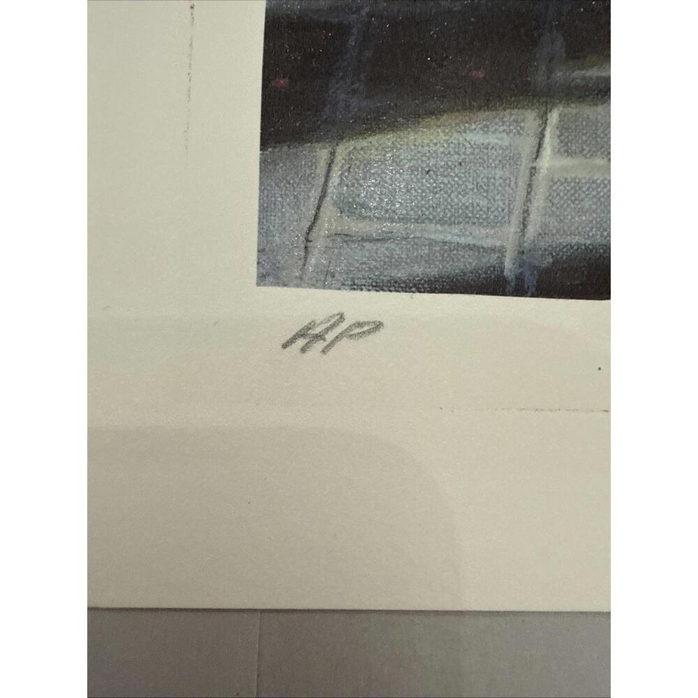 VTG Louis Robichaud Seri-lithograph Louvre 9 x 13 Pencil-Signed Artist Proof - Picture 2 of 8